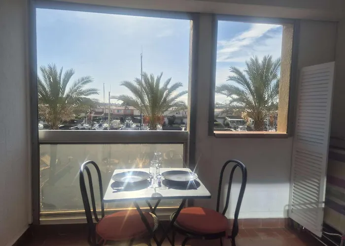 Studio- Vue Port - Cap D'agde Ct040-020 *