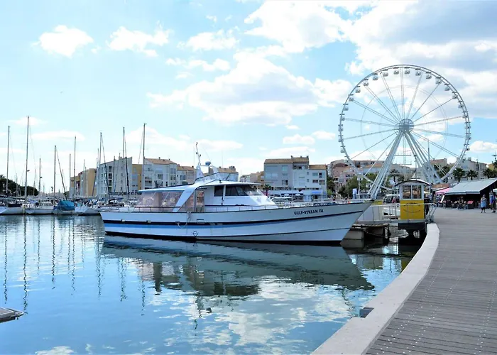 Studio- Vue Port - Cap D'agde Ct040-020 Appartamento *